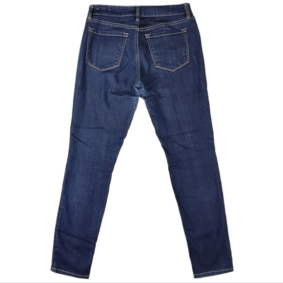 LOFT Womens Dark Wash Curvy Skinny Jeans Size 4 - Picture 3 of 10